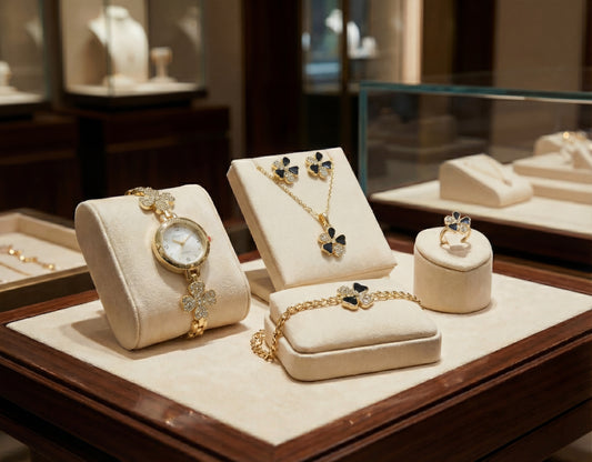 Set de Eterno Encanto Trébol de Cristal